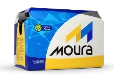 Bateria Moura automotiva 60Ah para carro - EcoBrasil Baterias